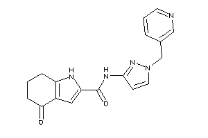 4-keto-N-[1-(3-pyridylmethyl)pyrazol-3-yl]-1,5,6,7-tetrahydroindole-2-carboxamide