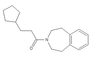 Image of 3-cyclopentyl-1-(1,2,4,5-tetrahydro-3-benzazepin-3-yl)propan-1-one