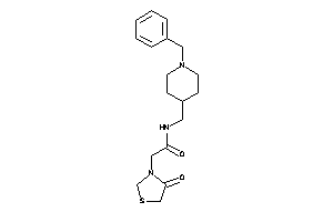 N-[(1-benzyl-4-piperidyl)methyl]-2-(4-ketothiazolidin-3-yl)acetamide