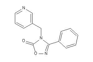 Image of 3-phenyl-4-(3-pyridylmethyl)-1,2,4-oxadiazol-5-one