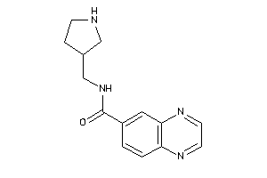 N-(pyrrolidin-3-ylmethyl)quinoxaline-6-carboxamide