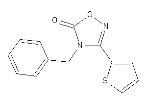 Image of 4-benzyl-3-(2-thienyl)-1,2,4-oxadiazol-5-one