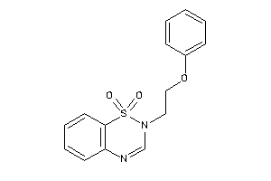 2-(2-phenoxyethyl)benzo[e][1,2,4]thiadiazine 1,1-dioxide