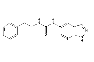 1-phenethyl-3-(1H-pyrazolo[3,4-b]pyridin-5-yl)urea