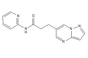 3-pyrazolo[1,5-a]pyrimidin-6-yl-N-(2-pyridyl)propionamide