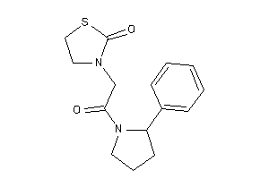 3-[2-keto-2-(2-phenylpyrrolidino)ethyl]thiazolidin-2-one