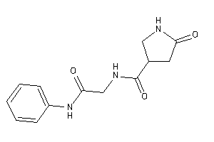 N-(2-anilino-2-keto-ethyl)-5-keto-pyrrolidine-3-carboxamide