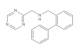 (2-phenylbenzyl)-(s-triazin-2-ylmethyl)amine