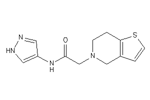 2-(6,7-dihydro-4H-thieno[3,2-c]pyridin-5-yl)-N-(1H-pyrazol-4-yl)acetamide