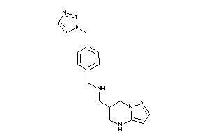 4,5,6,7-tetrahydropyrazolo[1,5-a]pyrimidin-6-ylmethyl-[4-(1,2,4-triazol-1-ylmethyl)benzyl]amine