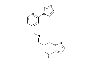 (2-imidazol-1-yl-4-pyridyl)methyl-(4,5,6,7-tetrahydropyrazolo[1,5-a]pyrimidin-6-ylmethyl)amine