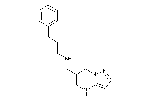 3-phenylpropyl(4,5,6,7-tetrahydropyrazolo[1,5-a]pyrimidin-6-ylmethyl)amine