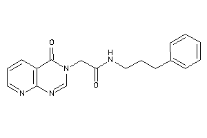 2-(4-ketopyrido[2,3-d]pyrimidin-3-yl)-N-(3-phenylpropyl)acetamide