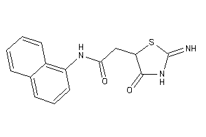 2-(2-imino-4-keto-thiazolidin-5-yl)-N-(1-naphthyl)acetamide