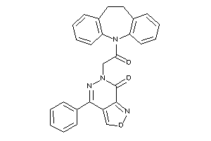 6-[2-(5,6-dihydrobenzo[b][1]benzazepin-11-yl)-2-keto-ethyl]-4-phenyl-isoxazolo[3,4-d]pyridazin-7-one