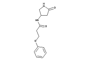 N-(5-ketopyrrolidin-3-yl)-3-phenoxy-propionamide