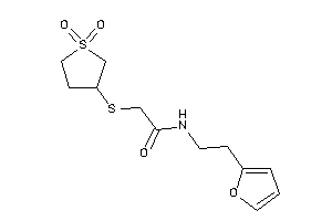 2-[(1,1-diketothiolan-3-yl)thio]-N-[2-(2-furyl)ethyl]acetamide