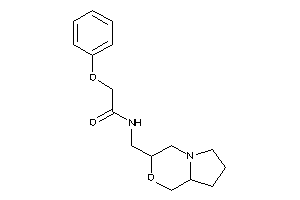 N-(3,4,6,7,8,8a-hexahydro-1H-pyrrolo[2,1-c][1,4]oxazin-3-ylmethyl)-2-phenoxy-acetamide