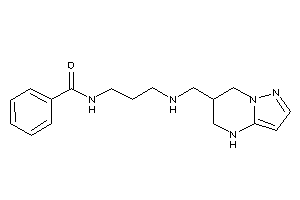 N-[3-(4,5,6,7-tetrahydropyrazolo[1,5-a]pyrimidin-6-ylmethylamino)propyl]benzamide