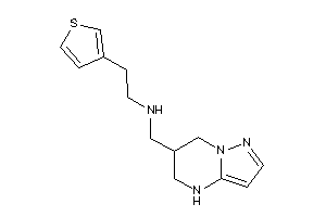 4,5,6,7-tetrahydropyrazolo[1,5-a]pyrimidin-6-ylmethyl-[2-(3-thienyl)ethyl]amine
