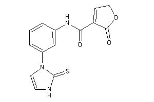 5-keto-N-[3-(2-thioxo-4-imidazolin-1-yl)phenyl]-2H-furan-4-carboxamide