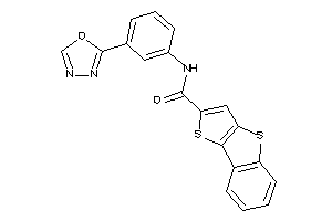 Image of N-[3-(1,3,4-oxadiazol-2-yl)phenyl]thieno[3,2-b]benzothiophene-2-carboxamide