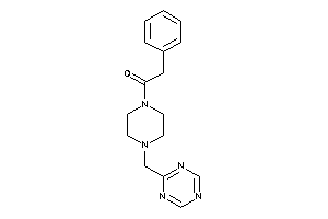 2-phenyl-1-[4-(s-triazin-2-ylmethyl)piperazino]ethanone