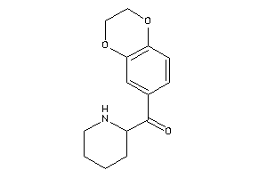 2,3-dihydro-1,4-benzodioxin-6-yl(2-piperidyl)methanone