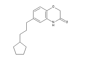 6-(3-cyclopentylpropyl)-4H-1,4-benzoxazin-3-one