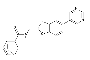 N-[[5-(5-pyrimidyl)coumaran-2-yl]methyl]bicyclo[2.2.1]hept-2-ene-5-carboxamide