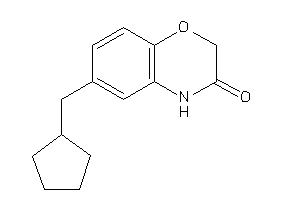 6-(cyclopentylmethyl)-4H-1,4-benzoxazin-3-one