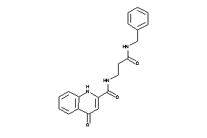 N-[3-(benzylamino)-3-keto-propyl]-4-keto-1H-quinoline-2-carboxamide