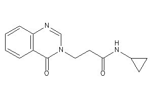 N-cyclopropyl-3-(4-ketoquinazolin-3-yl)propionamide