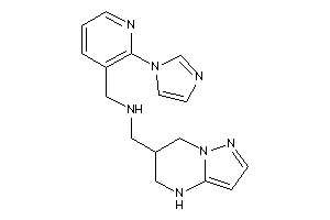 (2-imidazol-1-yl-3-pyridyl)methyl-(4,5,6,7-tetrahydropyrazolo[1,5-a]pyrimidin-6-ylmethyl)amine