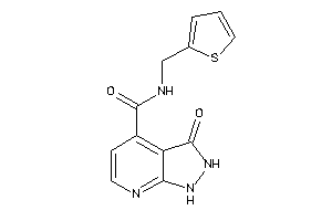 3-keto-N-(2-thenyl)-1,2-dihydropyrazolo[3,4-b]pyridine-4-carboxamide