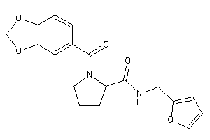 N-(2-furfuryl)-1-piperonyloyl-pyrrolidine-2-carboxamide