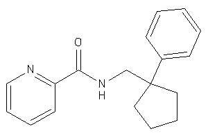 N-[(1-phenylcyclopentyl)methyl]picolinamide