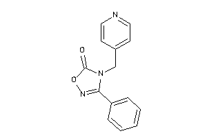 3-phenyl-4-(4-pyridylmethyl)-1,2,4-oxadiazol-5-one