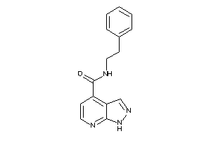 N-phenethyl-1H-pyrazolo[3,4-b]pyridine-4-carboxamide