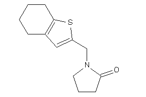 Image of 1-(4,5,6,7-tetrahydrobenzothiophen-2-ylmethyl)-2-pyrrolidone