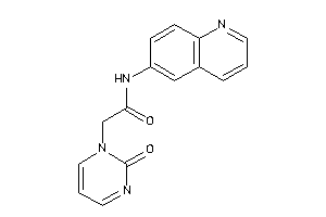 2-(2-ketopyrimidin-1-yl)-N-(6-quinolyl)acetamide