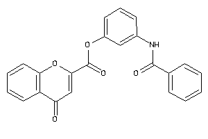 4-ketochromene-2-carboxylic Acid (3-benzamidophenyl) Ester