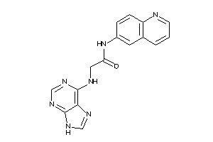 2-(9H-purin-6-ylamino)-N-(6-quinolyl)acetamide