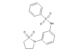 N-[3-(1,1-diketo-1,2-thiazolidin-2-yl)phenyl]benzenesulfonamide