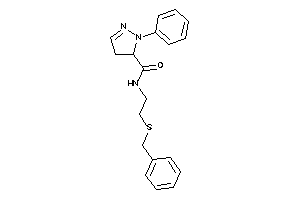 N-[2-(benzylthio)ethyl]-2-phenyl-2-pyrazoline-3-carboxamide