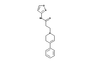 N-isoxazol-3-yl-3-(4-phenyl-3,6-dihydro-2H-pyridin-1-yl)propionamide