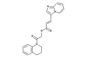 3-imidazo[1,2-a]pyridin-3-ylacrylic Acid [2-(3,4-dihydro-2H-quinolin-1-yl)-2-keto-ethyl] Ester