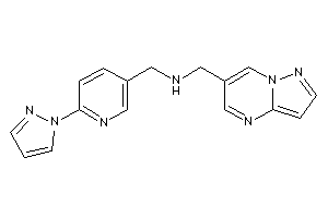 Pyrazolo[1,5-a]pyrimidin-6-ylmethyl-[(6-pyrazol-1-yl-3-pyridyl)methyl]amine