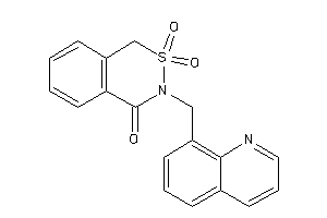 Image of 2,2-diketo-3-(8-quinolylmethyl)-1H-benzo[d]thiazin-4-one