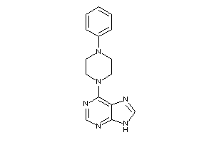 6-(4-phenylpiperazino)-9H-purine